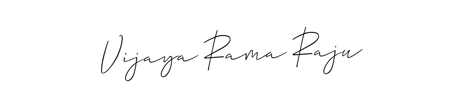 The best way (Allison_Script) to make a short signature is to pick only two or three words in your name. The name Vijaya Rama Raju include a total of six letters. For converting this name. Vijaya Rama Raju signature style 2 images and pictures png