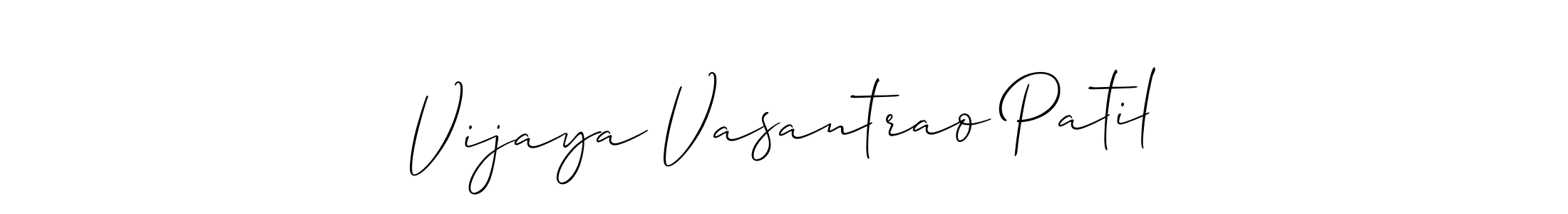 if you are searching for the best signature style for your name Vijaya Vasantrao Patil. so please give up your signature search. here we have designed multiple signature styles  using Allison_Script. Vijaya Vasantrao Patil signature style 2 images and pictures png