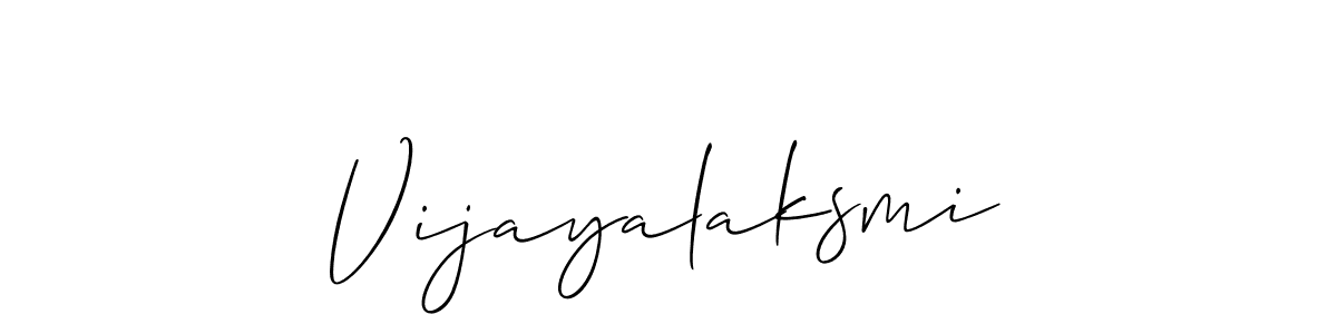 You should practise on your own different ways (Allison_Script) to write your name (Vijayalaksmi) in signature. don't let someone else do it for you. Vijayalaksmi signature style 2 images and pictures png