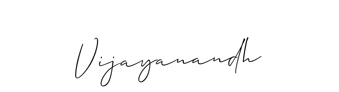 if you are searching for the best signature style for your name Vijayanandh. so please give up your signature search. here we have designed multiple signature styles  using Allison_Script. Vijayanandh signature style 2 images and pictures png