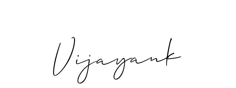 How to Draw Vijayank signature style? Allison_Script is a latest design signature styles for name Vijayank. Vijayank signature style 2 images and pictures png