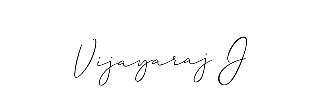 Make a beautiful signature design for name Vijayaraj J. Use this online signature maker to create a handwritten signature for free. Vijayaraj J signature style 2 images and pictures png