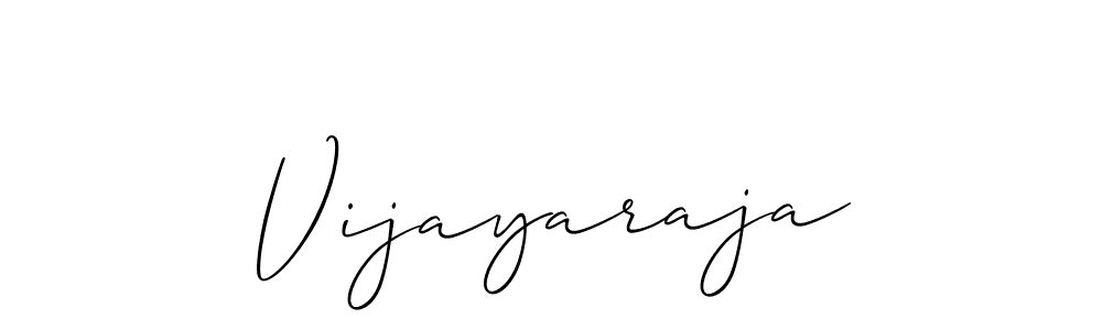 How to make Vijayaraja signature? Allison_Script is a professional autograph style. Create handwritten signature for Vijayaraja name. Vijayaraja signature style 2 images and pictures png