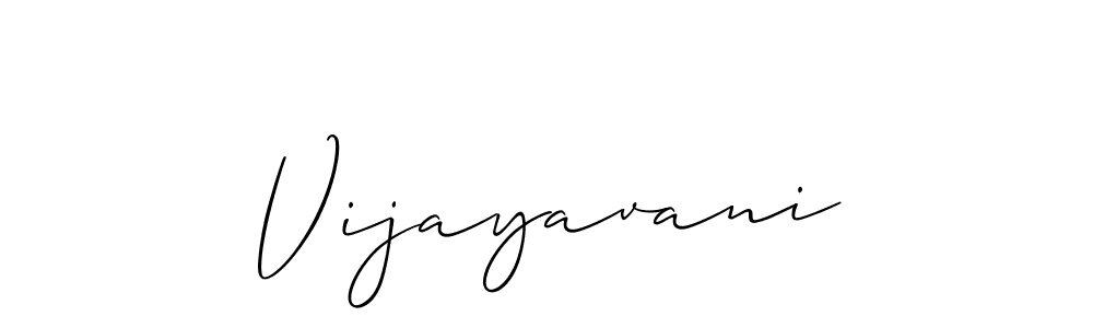 Best and Professional Signature Style for Vijayavani. Allison_Script Best Signature Style Collection. Vijayavani signature style 2 images and pictures png