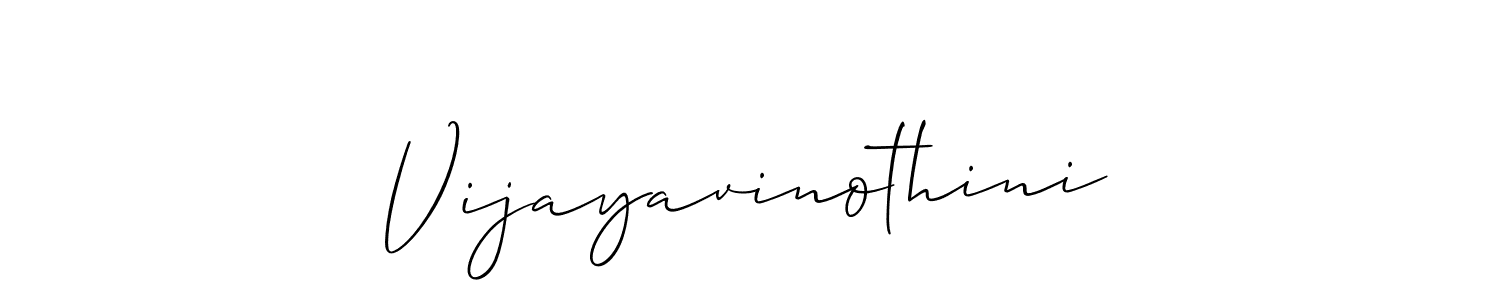 Make a beautiful signature design for name Vijayavinothini. Use this online signature maker to create a handwritten signature for free. Vijayavinothini signature style 2 images and pictures png