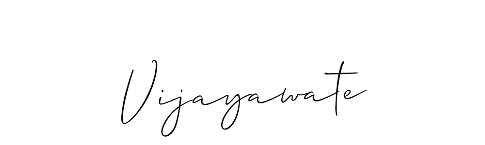 Use a signature maker to create a handwritten signature online. With this signature software, you can design (Allison_Script) your own signature for name Vijayawate. Vijayawate signature style 2 images and pictures png