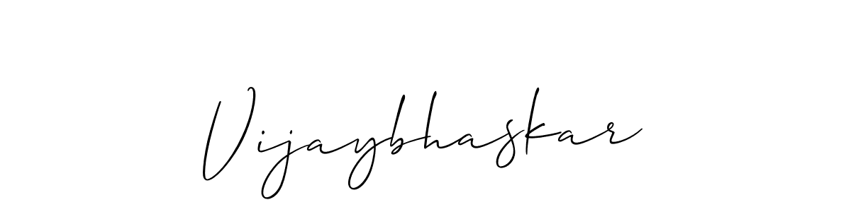 Make a beautiful signature design for name Vijaybhaskar. Use this online signature maker to create a handwritten signature for free. Vijaybhaskar signature style 2 images and pictures png