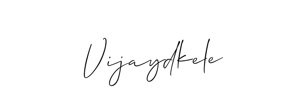 Also You can easily find your signature by using the search form. We will create Vijaydkele name handwritten signature images for you free of cost using Allison_Script sign style. Vijaydkele signature style 2 images and pictures png