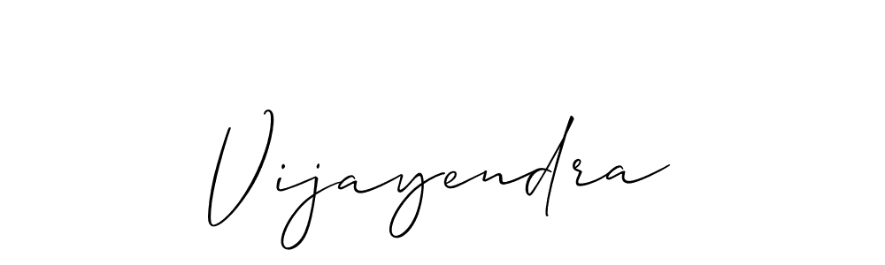 How to make Vijayendra name signature. Use Allison_Script style for creating short signs online. This is the latest handwritten sign. Vijayendra signature style 2 images and pictures png