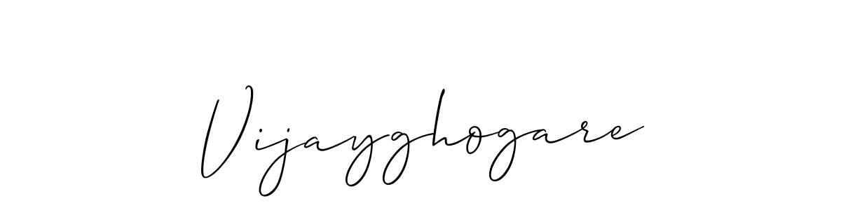 Make a short Vijayghogare signature style. Manage your documents anywhere anytime using Allison_Script. Create and add eSignatures, submit forms, share and send files easily. Vijayghogare signature style 2 images and pictures png