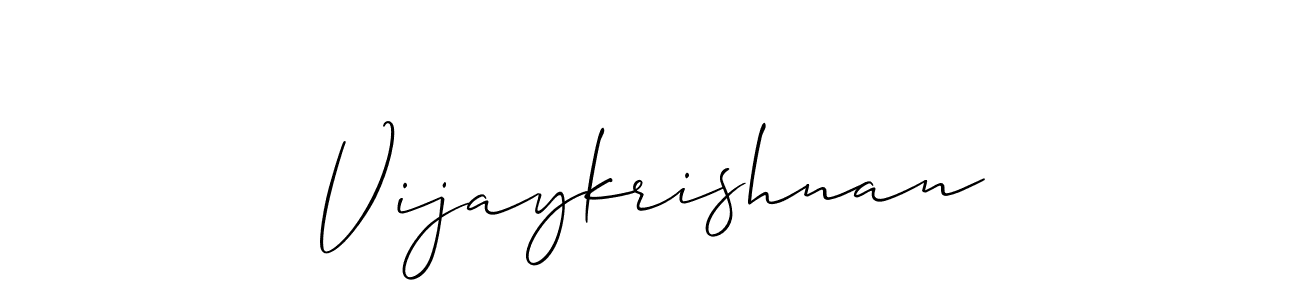 Best and Professional Signature Style for Vijaykrishnan. Allison_Script Best Signature Style Collection. Vijaykrishnan signature style 2 images and pictures png