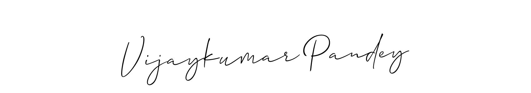 Here are the top 10 professional signature styles for the name Vijaykumar Pandey. These are the best autograph styles you can use for your name. Vijaykumar Pandey signature style 2 images and pictures png