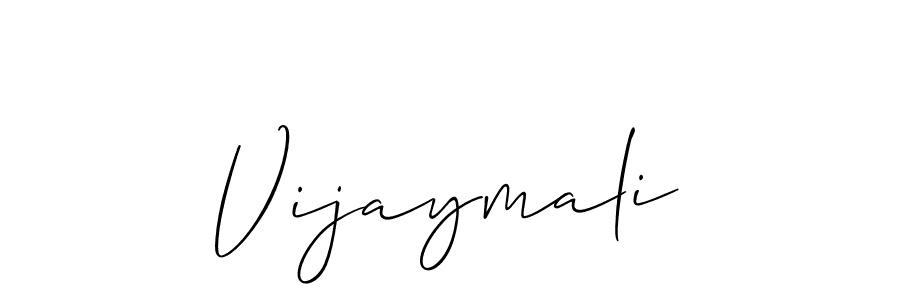 Create a beautiful signature design for name Vijaymali. With this signature (Allison_Script) fonts, you can make a handwritten signature for free. Vijaymali signature style 2 images and pictures png