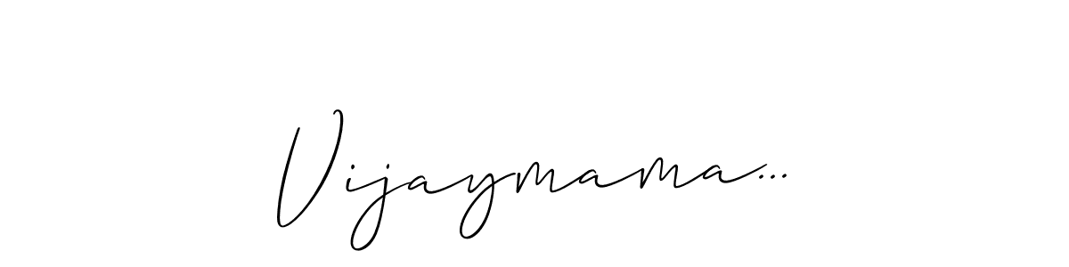 The best way (Allison_Script) to make a short signature is to pick only two or three words in your name. The name Vijaymama... include a total of six letters. For converting this name. Vijaymama... signature style 2 images and pictures png