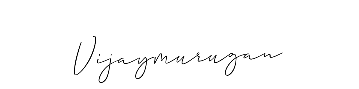 How to make Vijaymurugan name signature. Use Allison_Script style for creating short signs online. This is the latest handwritten sign. Vijaymurugan signature style 2 images and pictures png