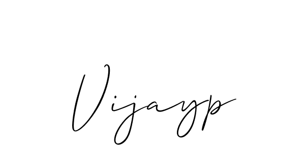 You should practise on your own different ways (Allison_Script) to write your name (Vijayp) in signature. don't let someone else do it for you. Vijayp signature style 2 images and pictures png