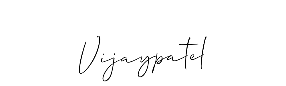 Also we have Vijaypatel name is the best signature style. Create professional handwritten signature collection using Allison_Script autograph style. Vijaypatel signature style 2 images and pictures png