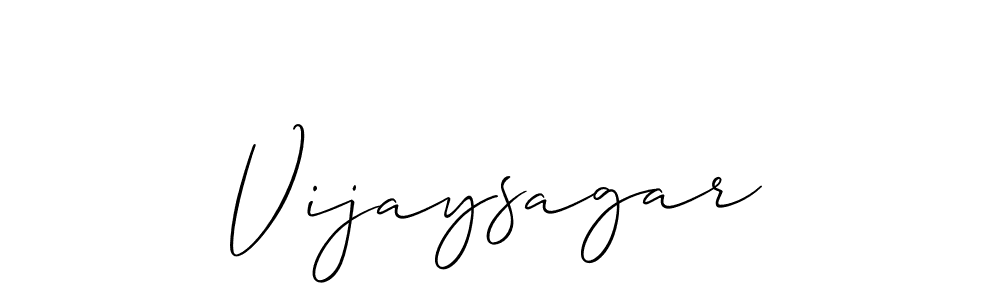 Best and Professional Signature Style for Vijaysagar. Allison_Script Best Signature Style Collection. Vijaysagar signature style 2 images and pictures png