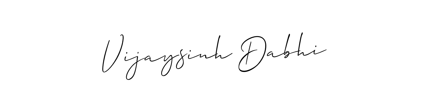 How to Draw Vijaysinh Dabhi signature style? Allison_Script is a latest design signature styles for name Vijaysinh Dabhi. Vijaysinh Dabhi signature style 2 images and pictures png