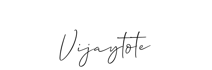 Make a beautiful signature design for name Vijaytote. Use this online signature maker to create a handwritten signature for free. Vijaytote signature style 2 images and pictures png