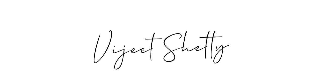 This is the best signature style for the Vijeet Shetty name. Also you like these signature font (Allison_Script). Mix name signature. Vijeet Shetty signature style 2 images and pictures png