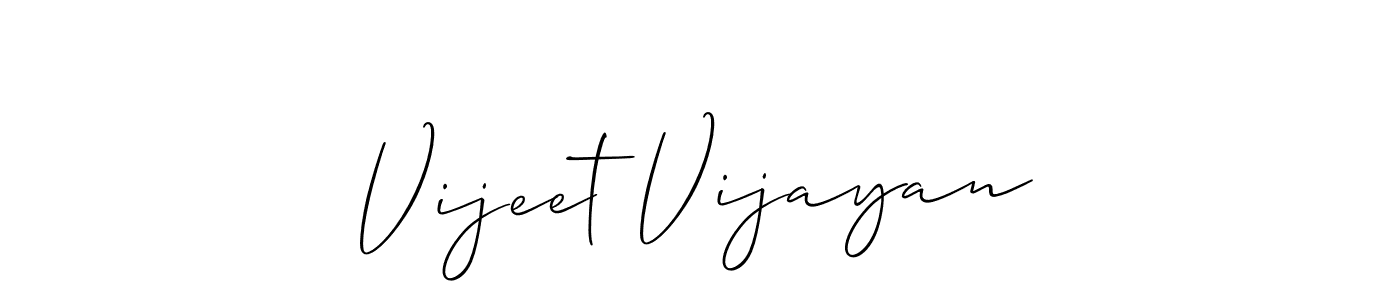 Once you've used our free online signature maker to create your best signature Allison_Script style, it's time to enjoy all of the benefits that Vijeet Vijayan name signing documents. Vijeet Vijayan signature style 2 images and pictures png