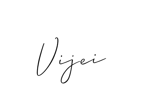 Similarly Allison_Script is the best handwritten signature design. Signature creator online .You can use it as an online autograph creator for name Vijei. Vijei signature style 2 images and pictures png