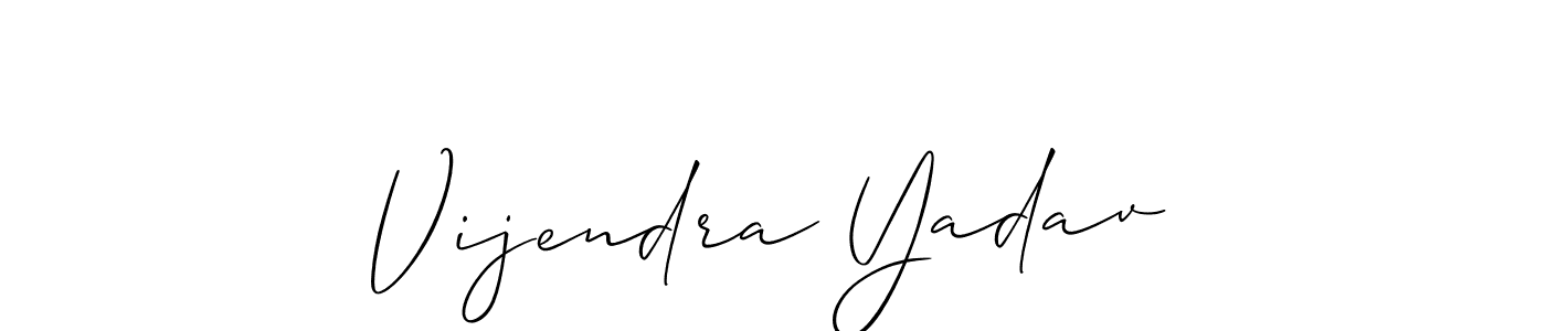 Make a beautiful signature design for name Vijendra Yadav. Use this online signature maker to create a handwritten signature for free. Vijendra Yadav signature style 2 images and pictures png