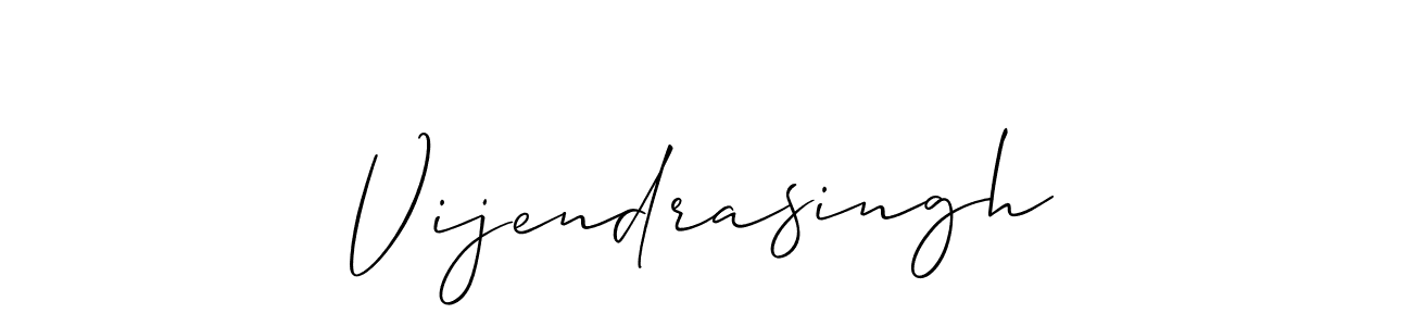 Vijendrasingh stylish signature style. Best Handwritten Sign (Allison_Script) for my name. Handwritten Signature Collection Ideas for my name Vijendrasingh. Vijendrasingh signature style 2 images and pictures png