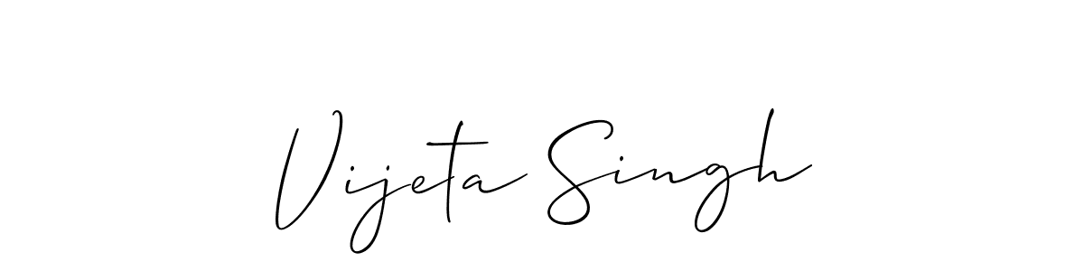 Best and Professional Signature Style for Vijeta Singh. Allison_Script Best Signature Style Collection. Vijeta Singh signature style 2 images and pictures png