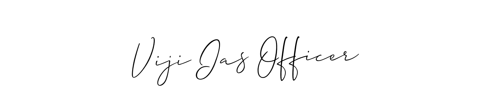 Once you've used our free online signature maker to create your best signature Allison_Script style, it's time to enjoy all of the benefits that Viji Ias Officer name signing documents. Viji Ias Officer signature style 2 images and pictures png