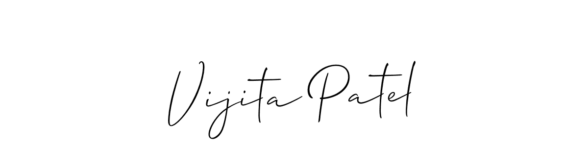 Here are the top 10 professional signature styles for the name Vijita Patel. These are the best autograph styles you can use for your name. Vijita Patel signature style 2 images and pictures png