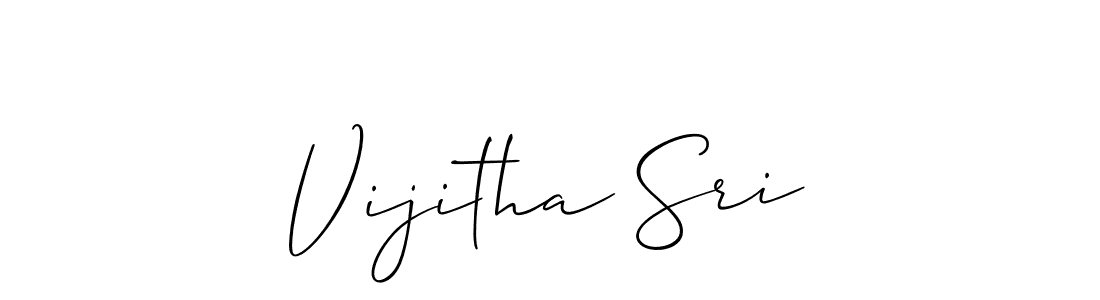 Make a beautiful signature design for name Vijitha Sri. Use this online signature maker to create a handwritten signature for free. Vijitha Sri signature style 2 images and pictures png