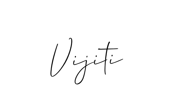 Once you've used our free online signature maker to create your best signature Allison_Script style, it's time to enjoy all of the benefits that Vijiti name signing documents. Vijiti signature style 2 images and pictures png