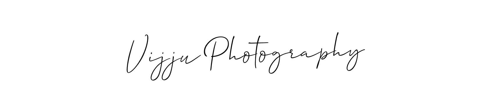 Make a short Vijju Photography signature style. Manage your documents anywhere anytime using Allison_Script. Create and add eSignatures, submit forms, share and send files easily. Vijju Photography signature style 2 images and pictures png