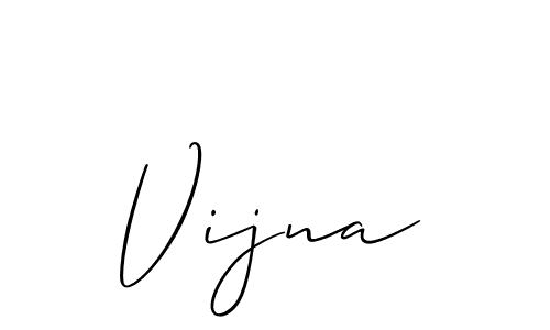 Similarly Allison_Script is the best handwritten signature design. Signature creator online .You can use it as an online autograph creator for name Vijna. Vijna signature style 2 images and pictures png