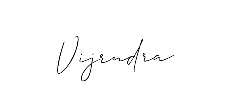 It looks lik you need a new signature style for name Vijrndra. Design unique handwritten (Allison_Script) signature with our free signature maker in just a few clicks. Vijrndra signature style 2 images and pictures png