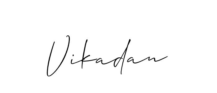 You can use this online signature creator to create a handwritten signature for the name Vikadan. This is the best online autograph maker. Vikadan signature style 2 images and pictures png