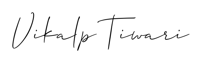 Use a signature maker to create a handwritten signature online. With this signature software, you can design (Allison_Script) your own signature for name Vikalp Tiwari. Vikalp Tiwari signature style 2 images and pictures png