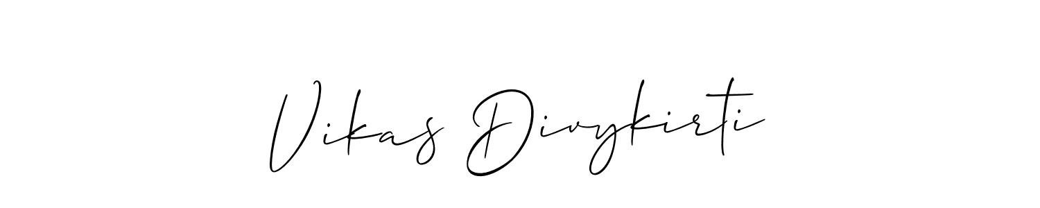 Once you've used our free online signature maker to create your best signature Allison_Script style, it's time to enjoy all of the benefits that Vikas Divykirti name signing documents. Vikas Divykirti signature style 2 images and pictures png