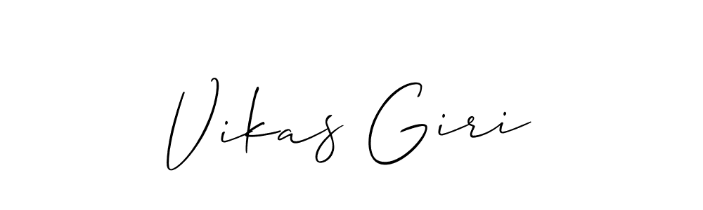 Check out images of Autograph of Vikas Giri name. Actor Vikas Giri Signature Style. Allison_Script is a professional sign style online. Vikas Giri signature style 2 images and pictures png