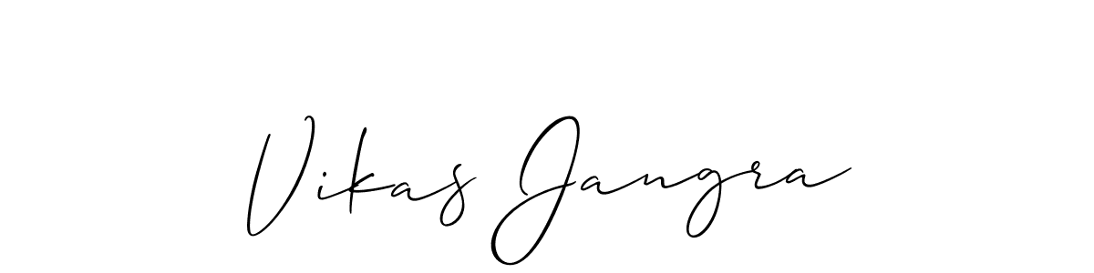 Check out images of Autograph of Vikas Jangra name. Actor Vikas Jangra Signature Style. Allison_Script is a professional sign style online. Vikas Jangra signature style 2 images and pictures png