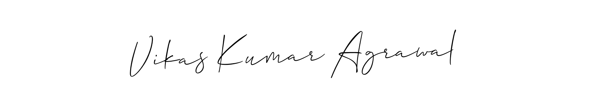 Once you've used our free online signature maker to create your best signature Allison_Script style, it's time to enjoy all of the benefits that Vikas Kumar Agrawal name signing documents. Vikas Kumar Agrawal signature style 2 images and pictures png