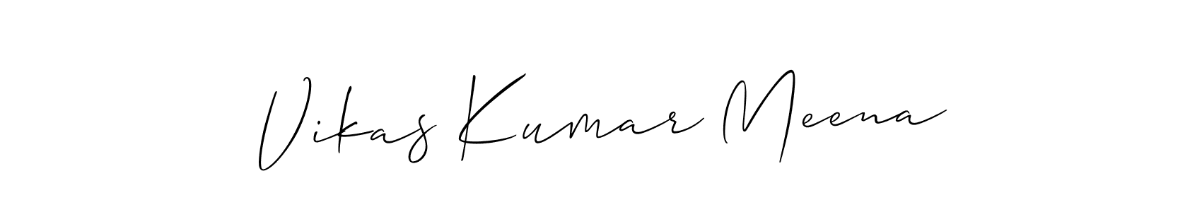 Check out images of Autograph of Vikas Kumar Meena name. Actor Vikas Kumar Meena Signature Style. Allison_Script is a professional sign style online. Vikas Kumar Meena signature style 2 images and pictures png