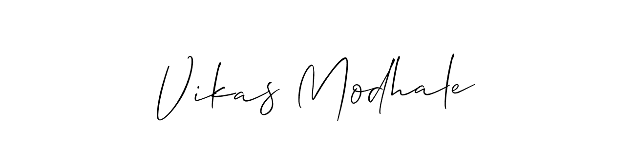 You can use this online signature creator to create a handwritten signature for the name Vikas Modhale. This is the best online autograph maker. Vikas Modhale signature style 2 images and pictures png