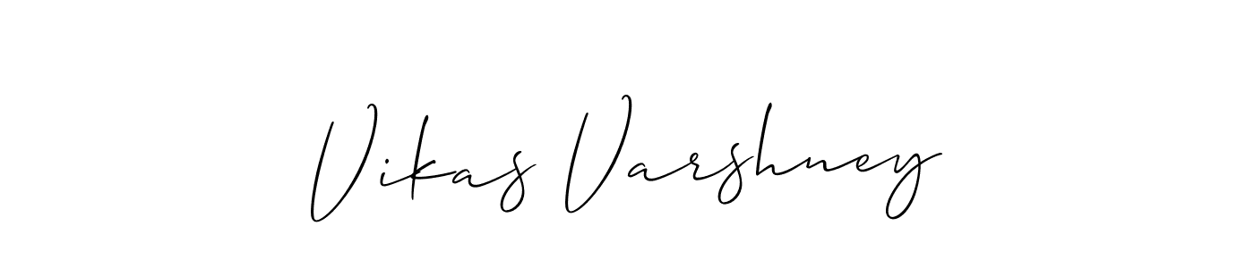 Make a short Vikas Varshney signature style. Manage your documents anywhere anytime using Allison_Script. Create and add eSignatures, submit forms, share and send files easily. Vikas Varshney signature style 2 images and pictures png
