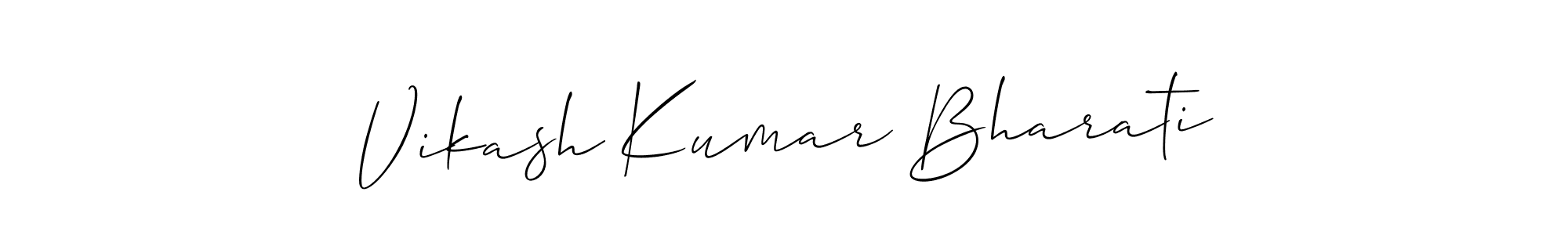 Here are the top 10 professional signature styles for the name Vikash Kumar Bharati. These are the best autograph styles you can use for your name. Vikash Kumar Bharati signature style 2 images and pictures png