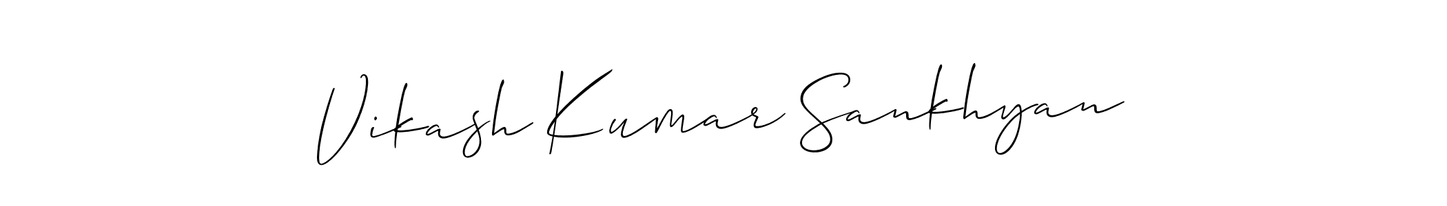 Best and Professional Signature Style for Vikash Kumar Sankhyan. Allison_Script Best Signature Style Collection. Vikash Kumar Sankhyan signature style 2 images and pictures png