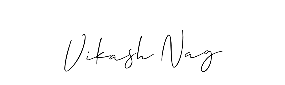 Once you've used our free online signature maker to create your best signature Allison_Script style, it's time to enjoy all of the benefits that Vikash Nag name signing documents. Vikash Nag signature style 2 images and pictures png