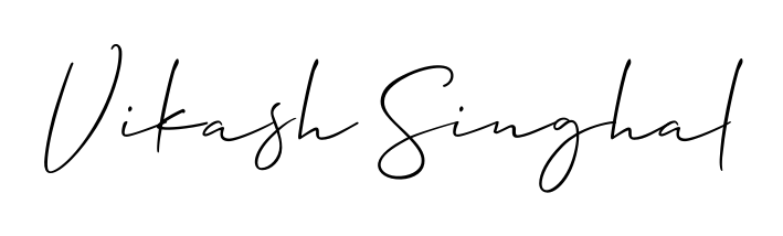 Build your personal autograph collection for name Vikash Singhal with Allison_Script design. Browse, select, and save your favorites. Vikash Singhal signature style 2 images and pictures png